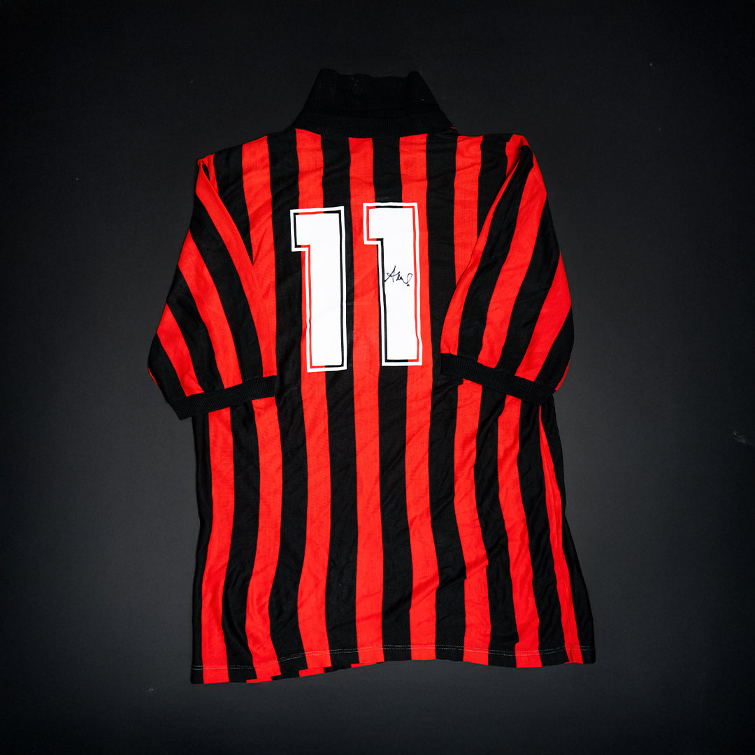 Jersey Firmado Carlo Ancelotti Jersey - AC Milan
